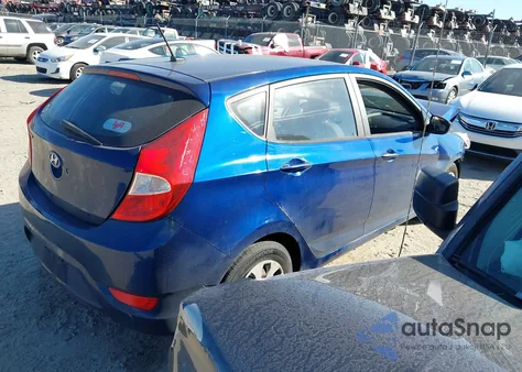 2016 Hyundai Accent Se из США, поврежденный, VIN KMHCT5AE7GU237336